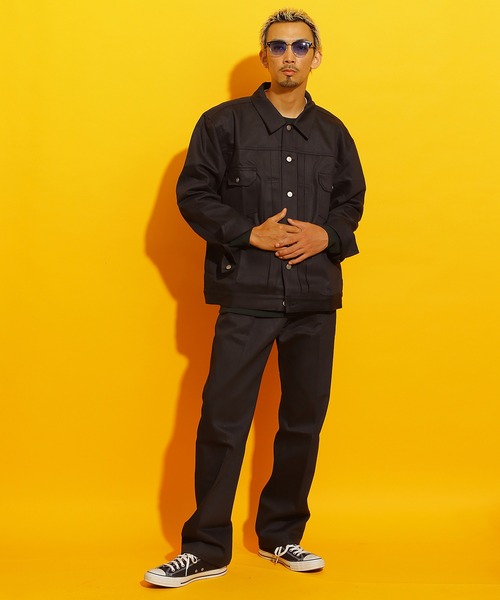 ROTAR(ローター)の「13oz Denim Tracker Jacket(デニムジャケット・メンズ・インディゴブルー/ライトインディゴブルー/ブラック・X-LARGE/LARGE/MEDIUM)」の8枚目の写真