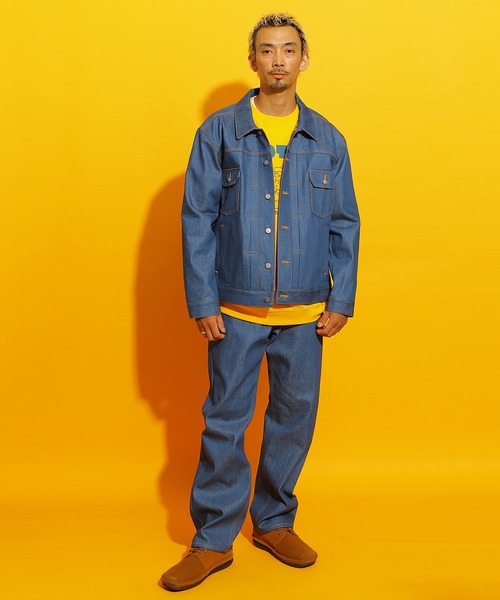 ROTAR(ローター)の「13oz Denim Tracker Jacket(デニムジャケット・メンズ・インディゴブルー/ライトインディゴブルー/ブラック・X-LARGE/LARGE/MEDIUM)」の10枚目の写真
