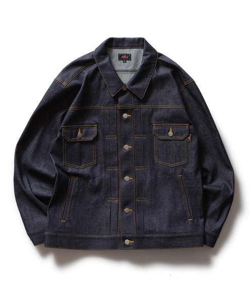 ROTAR(ローター)の「13oz Denim Tracker Jacket(デニムジャケット・メンズ・インディゴブルー/ライトインディゴブルー/ブラック・X-LARGE/LARGE/MEDIUM)」の11枚目の写真