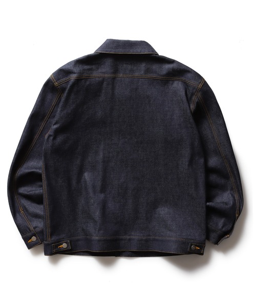 ROTAR(ローター)の「13oz Denim Tracker Jacket(デニムジャケット・メンズ・インディゴブルー/ライトインディゴブルー/ブラック・X-LARGE/LARGE/MEDIUM)」の12枚目の写真
