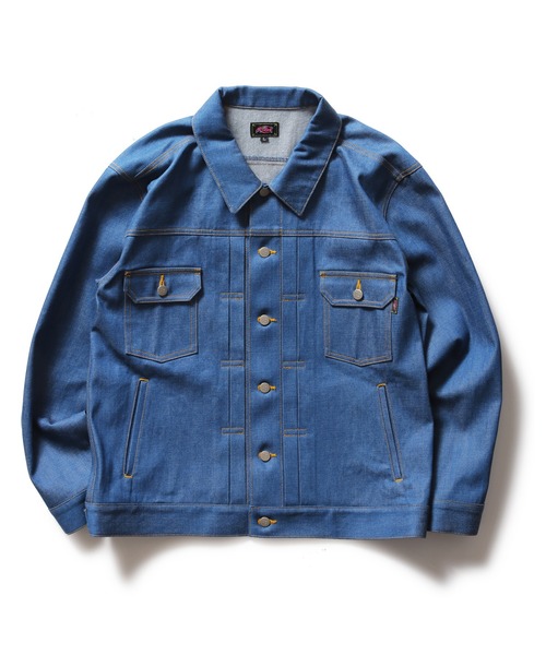 ROTAR(ローター)の「13oz Denim Tracker Jacket(デニムジャケット・メンズ・インディゴブルー/ライトインディゴブルー/ブラック・X-LARGE/LARGE/MEDIUM)」の14枚目の写真