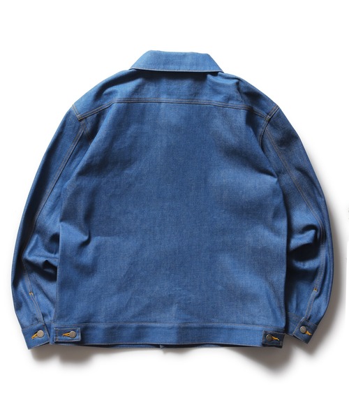 ROTAR(ローター)の「13oz Denim Tracker Jacket(デニムジャケット・メンズ・インディゴブルー/ライトインディゴブルー/ブラック・X-LARGE/LARGE/MEDIUM)」の15枚目の写真