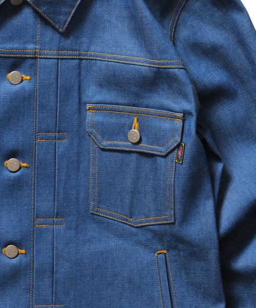 ROTAR(ローター)の「13oz Denim Tracker Jacket(デニムジャケット・メンズ・インディゴブルー/ライトインディゴブルー/ブラック・X-LARGE/LARGE/MEDIUM)」の19枚目の写真