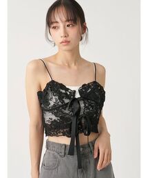 SNIDEL | レースキャミビスチェ(その他トップス)