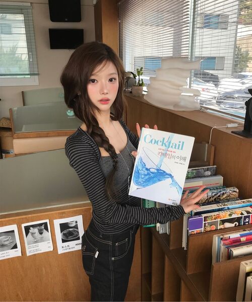 MIRECO(ミレコ)の「MIXED PATTERN CAMI & BOLERO SET CHARCOAL(Tシャツ/カットソー・レディース・その他・FREE)」の6枚目の写真