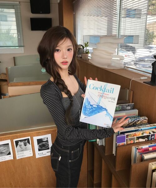 MIRECO(ミレコ)の「MIXED PATTERN CAMI & BOLERO SET CHARCOAL(Tシャツ/カットソー・レディース・その他・FREE)」の8枚目の写真