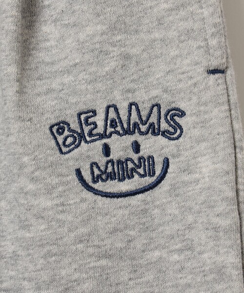 BEAMS mini(ビームスミニ)の「タック スマイル スウェット パンツ 2026FW(90~140cm)通園 通学 プチプラ(その他パンツ・キッズ・ライトグレー/ネイビー/グリーン・100/90/140/130/120/110)」の16枚目の写真