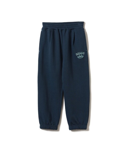 BEAMS mini(ビームスミニ)の「タック スマイル スウェット パンツ 2026FW(90~140cm)通園 通学 プチプラ(その他パンツ・キッズ・ライトグレー/ネイビー/グリーン・100/90/140/130/120/110)」の4枚目の写真