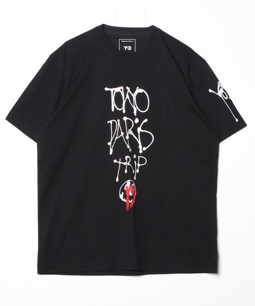 Y-3(ワイスリー)の「Y-3 CHITO CITY GRAPHIC SHORT SLEEVE TEE(Tシャツ/カットソー・メンズ・ブラック・XX-LARGE/XX-SMALL/X-SMALL/SMALL/MEDIUM/LARGE/X-LARGE)」の5枚目の写真