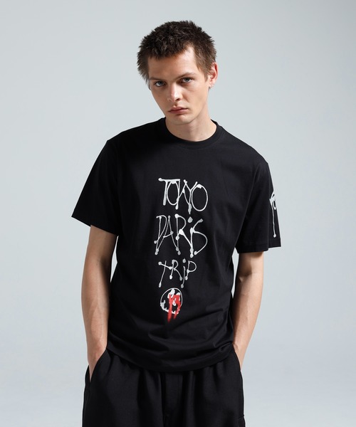 Y-3(ワイスリー)の「Y-3 CHITO CITY GRAPHIC SHORT SLEEVE TEE(Tシャツ/カットソー・メンズ・ブラック・XX-LARGE/XX-SMALL/X-SMALL/SMALL/MEDIUM/LARGE/X-LARGE)」の8枚目の写真