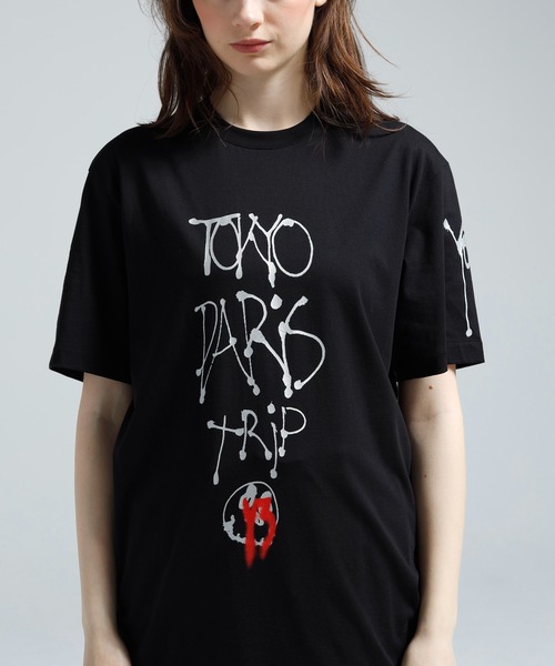 Y-3(ワイスリー)の「Y-3 CHITO CITY GRAPHIC SHORT SLEEVE TEE(Tシャツ/カットソー・メンズ・ブラック・XX-LARGE/XX-SMALL/X-SMALL/SMALL/MEDIUM/LARGE/X-LARGE)」の3枚目の写真