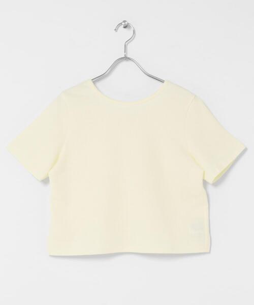 KBF(ケイビーエフ)の「2WAYレースアップトップス(Tシャツ/カットソー・レディース・グレー系その他/アイボリー/ブラック・ONE)」の19枚目の写真