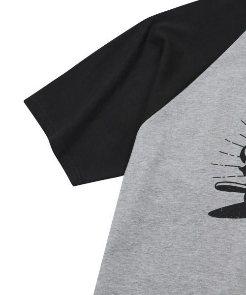 FERNOV(ペルノブ)の「スケートボードグラフィックレグランTシャツグレー(Tシャツ/カットソー・メンズ・その他・1/2/3)」の8枚目の写真