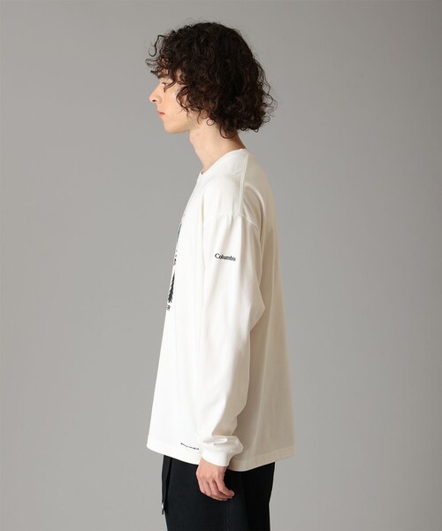 Columbia(コロンビア)の「UVカット Columbia/ レイクトゥアベニュー グラフィック ロングスリーブ Tシャツ /コロンビア(Tシャツ/カットソー・メンズ・ホワイト/ネイビー/ホワイト系その他/ヘザーグレー・S/M/L/XL)」の17枚目の写真
