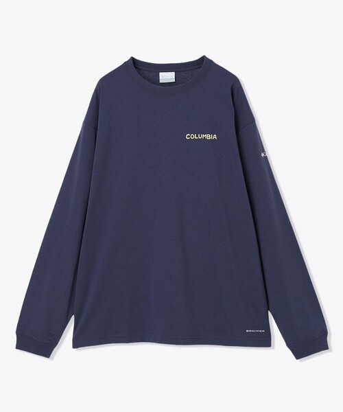 Columbia(コロンビア)の「UVカット Columbia/ レイクトゥアベニュー グラフィック ロングスリーブ Tシャツ /コロンビア(Tシャツ/カットソー・メンズ・ホワイト/ネイビー/ホワイト系その他/ヘザーグレー・S/M/L/XL)」の22枚目の写真