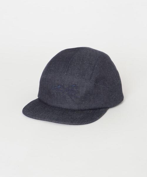 WHITE MOUNTAINEERING(ホワイトマウンテニアリング)の「『別注』White Mountaineering×EKAL DENIM EMBROIDERY CAP(キャップ・メンズ・ブルー・ONE)」の6枚目の写真