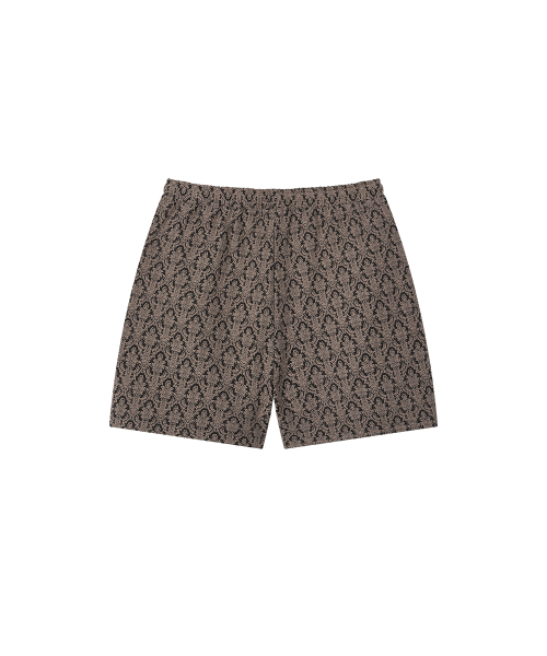 ROLLINGSTUDIOS（ローリングスタジオ）の「DAMASK JACQUARD SHORTS BLACK（その他パンツ・メンズ・ブラック・LARGE/MEDIUM）」の2枚目の写真