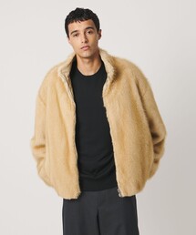 LOEFF（ロエフ）の「＜LOEFF＞フェイクファー リバーシブル ブルゾン UNISEX（その他アウター）」