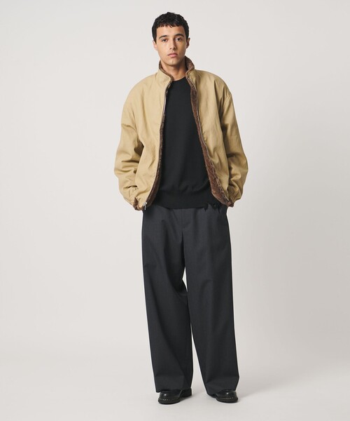 LOEFF（ロエフ）の「＜LOEFF＞フェイクファー リバーシブル ブルゾン UNISEX（その他アウター・レディース・ベージュ/ブラウン系・1/0/2）」の19枚目の写真