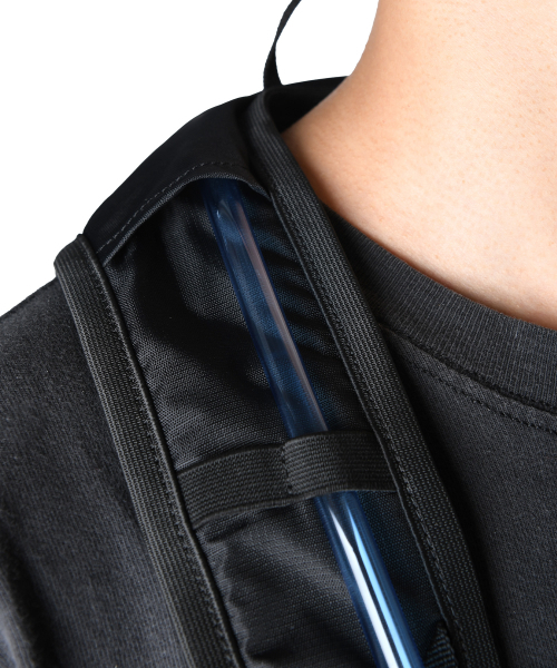 PHYPS MOTORCYCLE(フィップスモーターサイクル)の「Nylon Active Running Backpack Black(バックパック/リュック・メンズ・その他・FREE)」の4枚目の写真