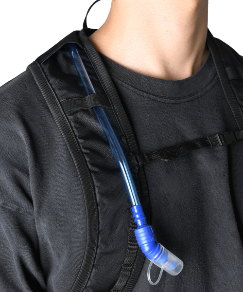 PHYPS MOTORCYCLE(フィップスモーターサイクル)の「Nylon Active Running Backpack Black(バックパック/リュック・メンズ・その他・FREE)」の5枚目の写真