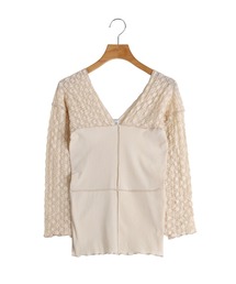 BASERANGE | BASERANGE / ベースレンジ：【レディース】NEHRU LONG SLEEVE TEE：TTNLS-LA-SU26[ANN](Tシャツ/カットソー)