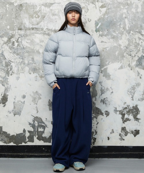 MAHAGRID（マハグリッド）の「『mahagrid/マハグリット』BASIC WARM BALL PADDING JACKET/ベーシックウォームボールダウンジャケット（ダウンジャケット/コート・レディース・A/グレー/B・XL/S/L/M）」の6枚目の写真
