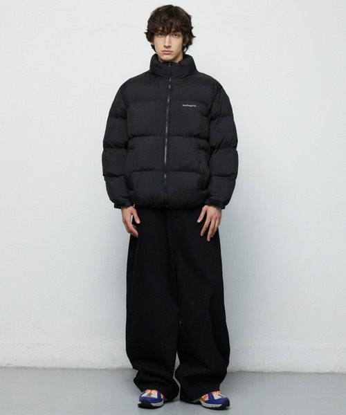 MAHAGRID（マハグリッド）の「『mahagrid/マハグリット』BASIC WARM BALL PADDING JACKET/ベーシックウォームボールダウンジャケット（ダウンジャケット/コート・レディース・A/グレー/B・XL/S/L/M）」の15枚目の写真