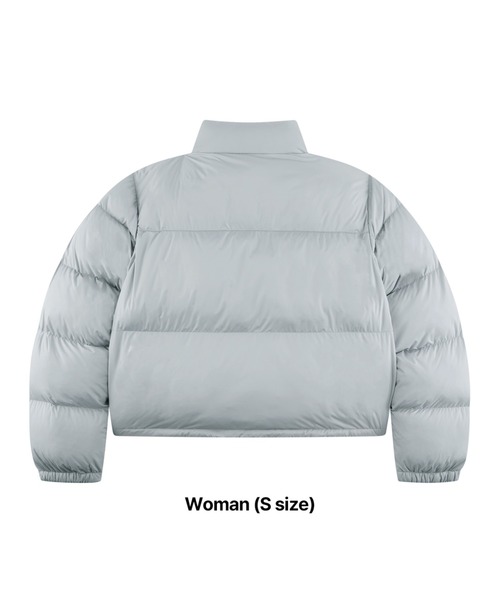 MAHAGRID（マハグリッド）の「『mahagrid/マハグリット』BASIC WARM BALL PADDING JACKET/ベーシックウォームボールダウンジャケット（ダウンジャケット/コート・レディース・A/グレー/B・XL/S/L/M）」の18枚目の写真