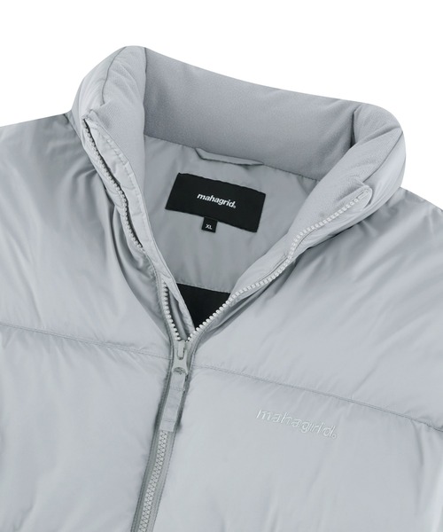 MAHAGRID（マハグリッド）の「『mahagrid/マハグリット』BASIC WARM BALL PADDING JACKET/ベーシックウォームボールダウンジャケット（ダウンジャケット/コート・レディース・A/グレー/B・XL/S/L/M）」の21枚目の写真