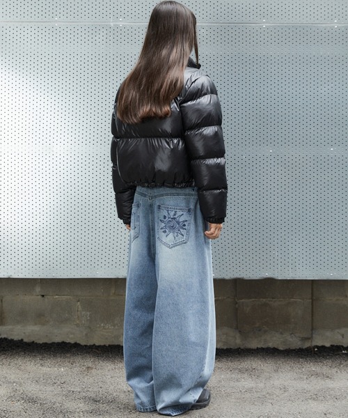 MAHAGRID（マハグリッド）の「『mahagrid/マハグリット』BASIC WARM BALL PADDING JACKET/ベーシックウォームボールダウンジャケット（ダウンジャケット/コート・レディース・A/グレー/B・XL/S/L/M）」の11枚目の写真