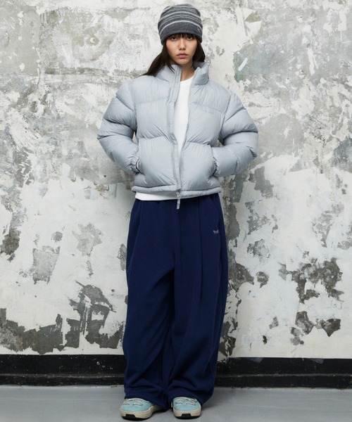 MAHAGRID（マハグリッド）の「『mahagrid/マハグリット』BASIC WARM BALL PADDING JACKET/ベーシックウォームボールダウンジャケット（ダウンジャケット/コート・レディース・A/グレー/B・XL/S/L/M）」の7枚目の写真