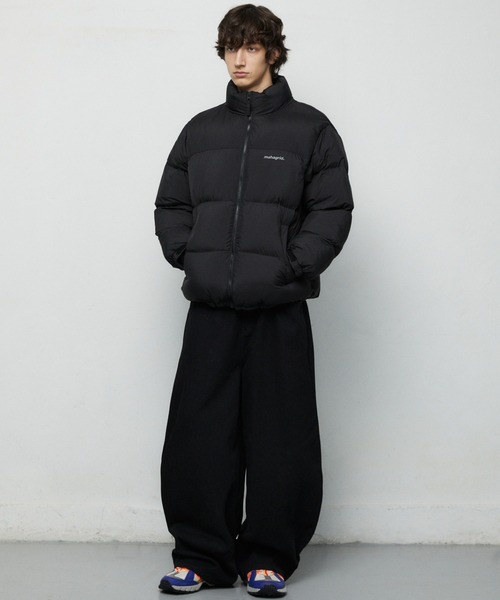 MAHAGRID（マハグリッド）の「『mahagrid/マハグリット』BASIC WARM BALL PADDING JACKET/ベーシックウォームボールダウンジャケット（ダウンジャケット/コート・レディース・A/グレー/B・XL/S/L/M）」の16枚目の写真