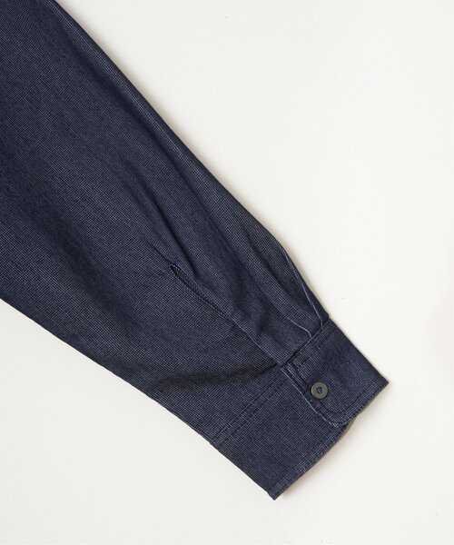 ikka(イッカ)の「メッシュデニムシャウター(シャツ/ブラウス・メンズ・ブラック/ネイビー・XL/L/M)」の19枚目の写真
