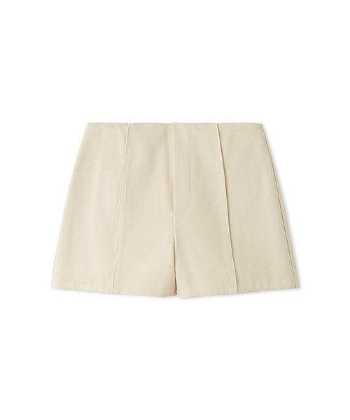 SNIDEL（スナイデル）の「シンプルショーパン（その他パンツ・レディース・ブラック/アイボリー/ブラウン・1/0）」の2枚目の写真