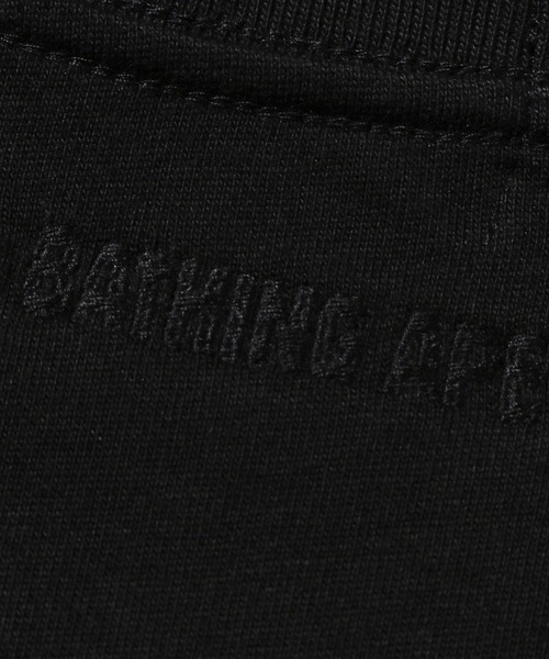 A BATHING APE(アベイシングエイプ)の「LINE CAMO FLAG LABEL POCKET TEE(Tシャツ/カットソー・メンズ・ホワイト/ブラック・MEDIUM/LARGE/XX-LARGE/X-LARGE/SMALL)」の8枚目の写真