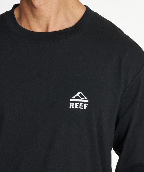 REEF(リーフ)の「REEF メンズ THE CORE LS T 擦れロゴ長袖Tシャツ ロンT /速乾/UVカット 【2026年秋冬モデル】/リーフバックプリント長袖ロンT(Tシャツ/カットソー・メンズ・カーキ/ブラック/ホワイト/ベージュ・LARGE/MEDIUM/X-LARGE)」の9枚目の写真
