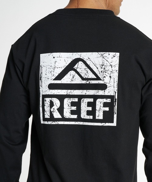 REEF(リーフ)の「REEF メンズ THE CORE LS T 擦れロゴ長袖Tシャツ ロンT /速乾/UVカット 【2026年秋冬モデル】/リーフバックプリント長袖ロンT(Tシャツ/カットソー・メンズ・カーキ/ブラック/ホワイト/ベージュ・LARGE/MEDIUM/X-LARGE)」の10枚目の写真