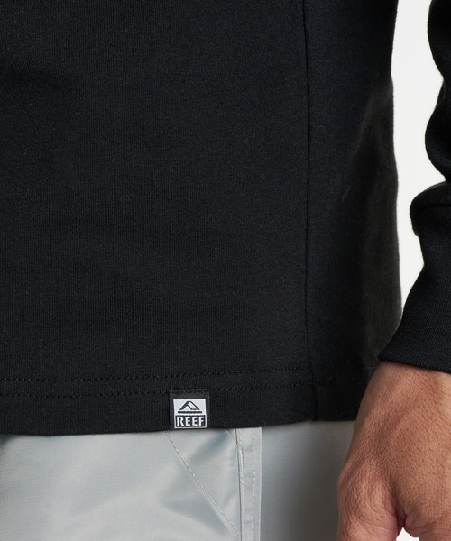 REEF(リーフ)の「REEF メンズ THE CORE LS T 擦れロゴ長袖Tシャツ ロンT /速乾/UVカット 【2026年秋冬モデル】/リーフバックプリント長袖ロンT(Tシャツ/カットソー・メンズ・カーキ/ブラック/ホワイト/ベージュ・LARGE/MEDIUM/X-LARGE)」の6枚目の写真