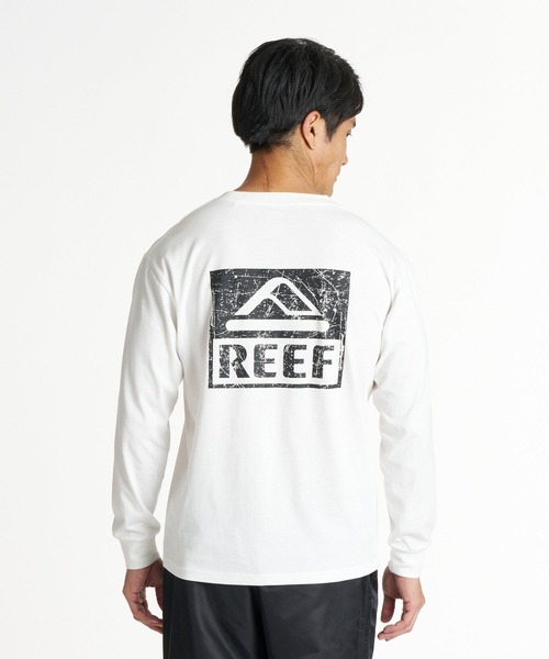 REEF(リーフ)の「REEF メンズ THE CORE LS T 擦れロゴ長袖Tシャツ ロンT /速乾/UVカット 【2026年秋冬モデル】/リーフバックプリント長袖ロンT(Tシャツ/カットソー・メンズ・カーキ/ブラック/ホワイト/ベージュ・LARGE/MEDIUM/X-LARGE)」の16枚目の写真