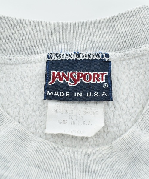 JANSPORT(ジャンスポーツ)の「【USED】90’s JANSPORT “WYOMING” リバースタイプ スウェット USA製(スウェット・メンズ・グレー・LARGE)」の5枚目の写真