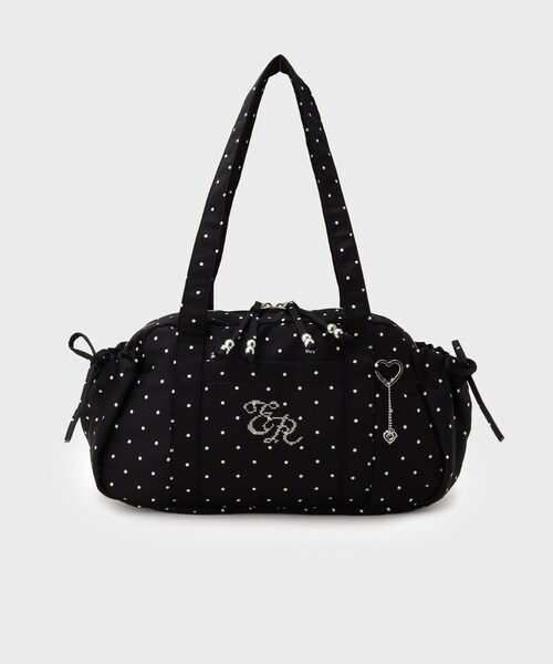 ESPERANZA(エスペランサ)の「刺繍ロゴナイロンハンドバッグ(ハンドバッグ・レディース・ブラック系2/ブラウン系3/ブラック系8・FREE)」の15枚目の写真