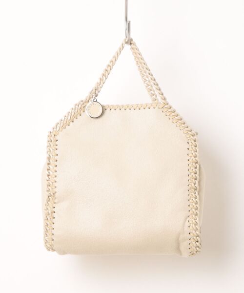 STELLA McCARTNEY(ステラマッカートニー)の「Falabella Tiny Tote Bag / ファラベラ タイニー トートバッグ(ショルダーバッグ・レディース・ベージュ・ONE SIZE)」の1枚目の写真