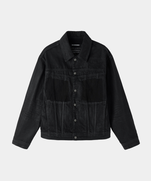 MAISON MINED(メゾンミネド)の「FADE TRACE DENIM JACKET BLACK(デニムジャケット・メンズ・その他・MEDIUM/LARGE)」の6枚目の写真