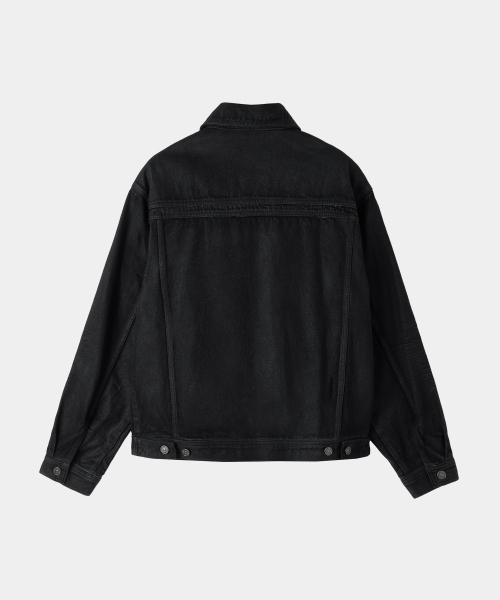 MAISON MINED(メゾンミネド)の「FADE TRACE DENIM JACKET BLACK(デニムジャケット・メンズ・その他・MEDIUM/LARGE)」の7枚目の写真