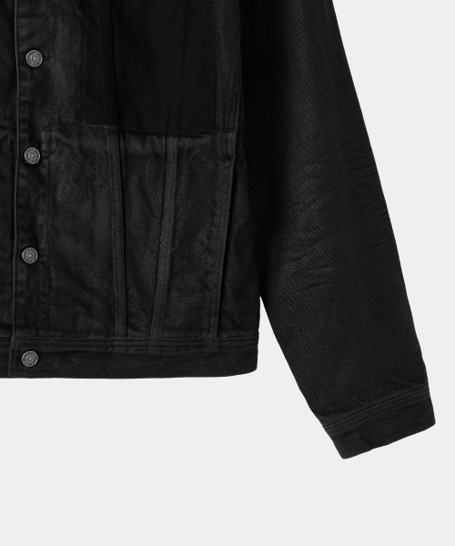 MAISON MINED(メゾンミネド)の「FADE TRACE DENIM JACKET BLACK(デニムジャケット・メンズ・その他・MEDIUM/LARGE)」の11枚目の写真