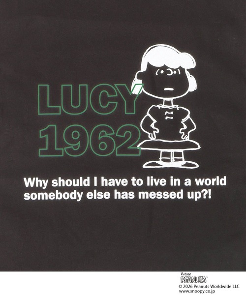 LOWRYS FARM（ローリーズファーム）の「【LFM(U)】 PEANUTSトートBAG　 1094184（トートバッグ・メンズ・ホワイト/ブラック/ネイビー・FREE）」の9枚目の写真