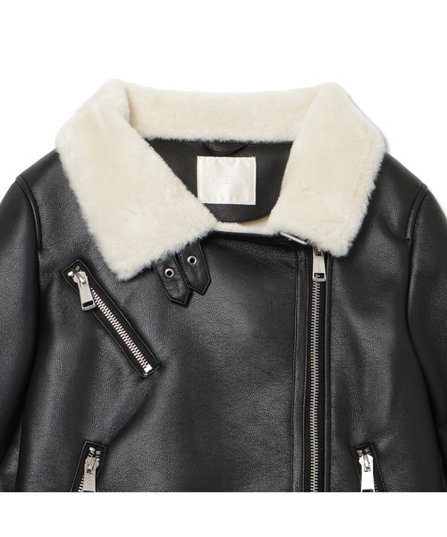 AGNESE Shearling Zip Bomber | GUESS(ゲス) JAPAN 公式オンライン