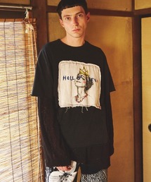 masterkey（マスターキー）の「mt10757-HELL OF A LIFE-TEE Tシャツ(MK27S-C-20)（Tシャツ/カットソー）」