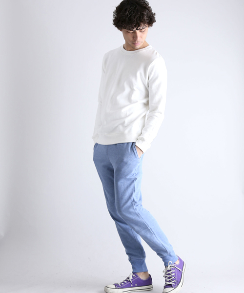 Denime（ドゥニーム）の「CREWNECK SWEAT/クルーネックスウェット（スウェット・メンズ・ピンク/ホワイト/グレー/ネイビー・LARGE/SMALL/X-LARGE/MEDIUM）」の21枚目の写真